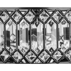 15.25" Glass And Metal Tiered Jeweled Semi Flush Mount Ceiling Light - River Of Goods -Adesso Lighting Deals Store GUEST 0ea7ed7a 904b 4f7a a167 08f2afa6cce6