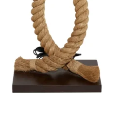 Rustic Jute Floor Lamp Brown - Olivia & May -Adesso Lighting Deals Store GUEST 115b0cff adc7 49f5 977b 415f3ff61702