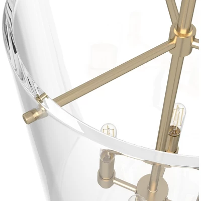 4-Light Sacha Pendant Alturas Gold - Hunter Fan 3 4-Light Sacha Pendant Alturas Gold - Hunter Fan - Image 3