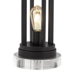 360 Lighting Marcel Industrial Table Lamps Set Of 2 With Round Risers 24 1/4" High Black LED Nightlight USB Port Natural Shade For Living Room Desk 10 360 Lighting Marcel Industrial Table Lamps Set Of 2 With Round Risers 24 1/4" High Black LED Nightlight USB Port Natural Shade For Living Room Desk -Adesso Lighting Deals Store GUEST 1576c34b 26a6 41e6 b713 f2f6357d68f4