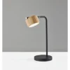Roman Table Lamp Black (Includes LED Light Bulb) - Adesso