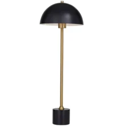 28" X 10" Metal Umbrella Style Desk Lamp With Marble Base - Olivia & May -Adesso Lighting Deals Store GUEST 172d949e deda 4e7e 932e 17d95aa5d697