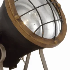 11" Vintage Reflections Rustic Iron Tripod Spotlight (Includes LED Light Bulb) - Olivia & May -Adesso Lighting Deals Store GUEST 1a5d183a de39 4385 800d 3b7fd1dc2eff