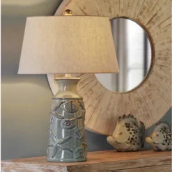Blue Bay Nautical Ceramic Table Lamp With Seashell Design - StyleCraft -Adesso Lighting Deals Store GUEST 1c3e4b3a d381 4817 bd70 0fa2feddf517