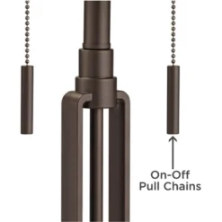 Franklin Iron Works Dayn Industrial Accent Table Lamps Set Of 2 23" High Bronze Metal LED Mesh Shade For Bedroom Living Room Bedside Nightstand Office -Adesso Lighting Deals Store GUEST 1c5ac2ad 6a84 45cf 9852 ec495efd1916