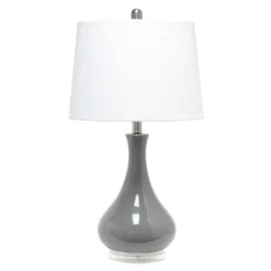 Droplet Table Lamp With Fabric Shade - Lalia Home -Adesso Lighting Deals Store GUEST 215eac50 be18 4d06 bce6 76b12375c487