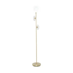 Modern Metal Floor Lamp Gold - Olivia & May -Adesso Lighting Deals Store GUEST 257d56a9 e5d0 4573 9db4 dc78399374f6