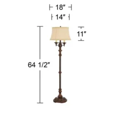 Barnes And Ivy Traditional Floor Lamp Candelabra Style 4-Light 64.5" Tall Italian Bronze Bell Shade For Living Room Reading Bedroom 14 Barnes And Ivy Traditional Floor Lamp Candelabra Style 4-Light 64.5" Tall Italian Bronze Bell Shade For Living Room Reading Bedroom -Adesso Lighting Deals Store GUEST 25b020b9 c952 4690 aa19 6a5fb2e0aeca