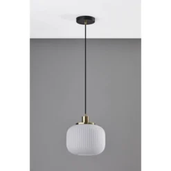 Hazel Pendant Antique Brass - Adesso