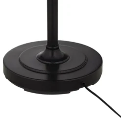 Uttermost Modern Industrial Floor Lamp 73 1/2" Tall Matte Black 3-Light Marbleized Glass Drop Shade For Living Room Reading Family Bedroom Office Home -Adesso Lighting Deals Store GUEST 2a9d3f40 4450 4e20 9a21 e8b4cfc7ba10