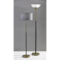 71" Bergen Collection Torchiere Black - Adesso -Adesso Lighting Deals Store GUEST 3134718b 2315 422d 999c 9a6568bcc987