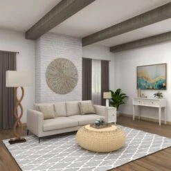 Rustic Jute Floor Lamp Brown - Olivia & May -Adesso Lighting Deals Store GUEST 32457635 904f 45e1 bd22 145b3f1b4145