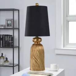 Dann Foley Lifestyle Polyresin Table Lamp Gold - StyleCraft