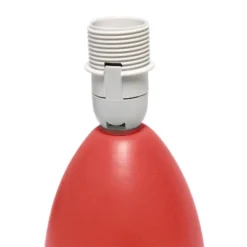 9.45" 2pk Petite Ceramic Oblong Bedside Table Desk Lamps With Matching Tapered Drum Shade Orange - Creekwood Home -Adesso Lighting Deals Store GUEST 3b80a16c 9db9 44d3 81c2 37fa469ee808