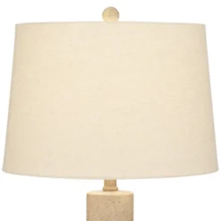 360 Lighting Sandstone Gourd 27" Tall Farmhouse Rustic Modern Coastal Table Lamp Brown Single Beige Shade Living Room Bedroom Bedside Nightstand House -Adesso Lighting Deals Store GUEST 3e412c0d 46ca 463f ada7 5caf127a7378