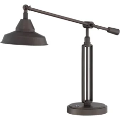 Franklin Iron Works Turnbuckle Rustic Farmhouse Desk Lamp 25" High Oil Rubbed Bronze With USB Charging Port LED Adjustable Metal Shade For Bedroom 15 Franklin Iron Works Turnbuckle Rustic Farmhouse Desk Lamp 25" High Oil Rubbed Bronze With USB Charging Port LED Adjustable Metal Shade For Bedroom -Adesso Lighting Deals Store GUEST 3ecb5d12 0b70 48f1 bf69 d4c7f77275a1