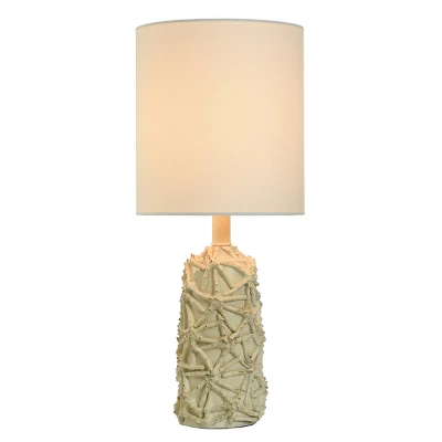 21" Starfish Distressed Mini Table Lamp White - StyleCraft 6 21" Starfish Distressed Mini Table Lamp White - StyleCraft - Image 6
