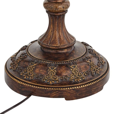 Barnes And Ivy Traditional Floor Lamp Candelabra Style 4-Light 64.5" Tall Italian Bronze Bell Shade For Living Room Reading Bedroom 5 Barnes And Ivy Traditional Floor Lamp Candelabra Style 4-Light 64.5" Tall Italian Bronze Bell Shade For Living Room Reading Bedroom - Image 5