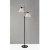 Matthew Tree Lamp Black W. Antique Brass - Adesso