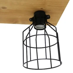 4-Light Wood Beam Pendant Brown - Lalia Home 12 4-Light Wood Beam Pendant Brown - Lalia Home -Adesso Lighting Deals Store GUEST 4e363262 0861 470c a08c ae38022e18dc