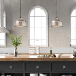 11" Bela Silver Metal Bowl Shaped Pendant Ceiling Light - River Of Goods -Adesso Lighting Deals Store GUEST 52eda935 1cc7 4ecb a314 ba8e5724f4b5