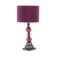 Glam Glass Table Lamp Set Of 2 Red - Olivia & May -Adesso Lighting Deals Store GUEST 5983973e ad5f 476f 97ae 957c0cf95717