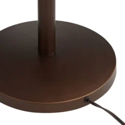 Franklin Iron Works Industrial Rustic Farmhouse Floor Lamp With USB Port 61" Tall Oil Rubbed Bronze Downbridge LED Seeded Glass Shade For Living Room 11 Franklin Iron Works Industrial Rustic Farmhouse Floor Lamp With USB Port 61" Tall Oil Rubbed Bronze Downbridge LED Seeded Glass Shade For Living Room -Adesso Lighting Deals Store GUEST 59fd9958 3395 4fb6 8e22 b3cccc88e4a1