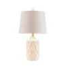 22" Contour Table Lamp Ivory