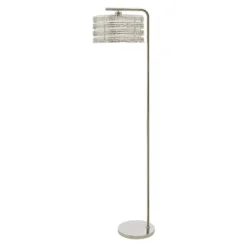 61.5" Quigley Silver Drum Shade Floor Lamp - River Of Goods -Adesso Lighting Deals Store GUEST 5c941b61 4bd7 4433 8b38 e38f8527a276