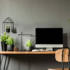 15" 5-Way LED Integrated Desk Lamp Matte Black (Includes LED Light Bulb) - Globe Electric -Adesso Lighting Deals Store GUEST 70151008 704c 4b4f a943 e6897a241b27