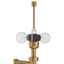 Possini Euro Design Camber Workstation Warm Gold Swing Arm Desk Lamp With Outlet And USB Port -Adesso Lighting Deals Store GUEST 7159656b 3043 437b b9ae 4a192d9635e8