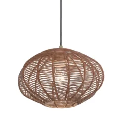 13.5" 1-Light Linnea Pendant Rattan Brown - River Of Goods 15 13.5" 1-Light Linnea Pendant Rattan Brown - River Of Goods -Adesso Lighting Deals Store GUEST 7522e388 36bb 4747 8c66 97d9ba8677e6
