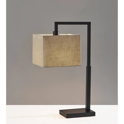 Richard Table Lamp Black - Adesso 4 Richard Table Lamp Black - Adesso - Image 4