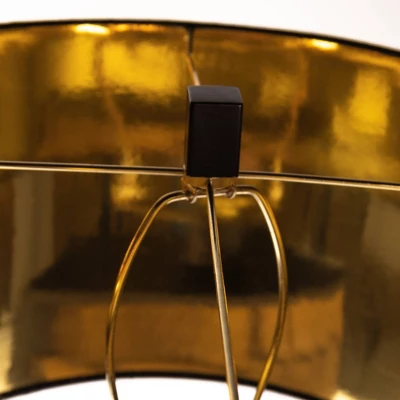 Dairson Poly Table Lamp Black/Gold - Signature Design By Ashley 2 Dairson Poly Table Lamp Black/Gold - Signature Design By Ashley - Image 2