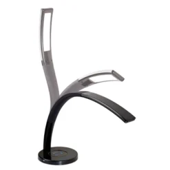 13" Cobra Desk With USB Desk Lamp Black (Includes LED Light Bulb) - OttLite