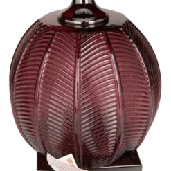 Glam Velvet Table Lamp Dark Red - Olivia & May -Adesso Lighting Deals Store GUEST 80a28224 647e 4190 9e91 f3c34019c124