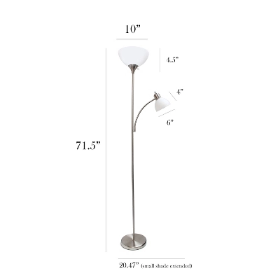 Floor Lamp With Reading Light - Simple Designs 6 Floor Lamp With Reading Light - Simple Designs - Image 6
