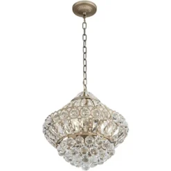 Vienna Full Spectrum Wallingford Antique Brass Chandelier 16" Wide French Crystal Glass 6-Light Fixture For Dining Room House Kitchen Island Entryway -Adesso Lighting Deals Store GUEST 865cd192 3954 482c ad40 1c64a895828e
