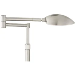 Possini Euro Design Eliptik Modern Desk Table Lamp 24 1/2" High Satin Nickel LED Swing Arm Adjustable Height For Bedroom Living Room Nightstand Office 10 Possini Euro Design Eliptik Modern Desk Table Lamp 24 1/2" High Satin Nickel LED Swing Arm Adjustable Height For Bedroom Living Room Nightstand Office -Adesso Lighting Deals Store GUEST 8a7413ef 0643 4ac1 9f68 9f61cfe1a0ac