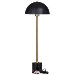 28" X 10" Metal Umbrella Style Desk Lamp With Marble Base - Olivia & May -Adesso Lighting Deals Store GUEST 92bae3bf 3499 4dc5 b55c 89d5903c6e08