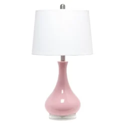 Droplet Table Lamp With Fabric Shade - Lalia Home -Adesso Lighting Deals Store GUEST 933cf0e0 7b2e 4bdb a78f 03c962a64eb3