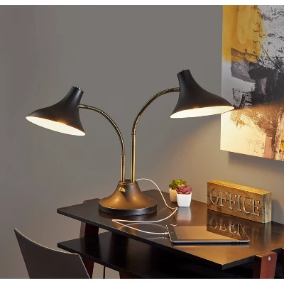 Ascot Desk Lamp Black - Adesso 4 Ascot Desk Lamp Black - Adesso - Image 4