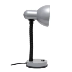 14.25" Traditional Fundamental Metal Desk Task Lamp And Bowl Shaped Shade With Flexi Gooseneck Slate Gray - Creekwood Home -Adesso Lighting Deals Store GUEST 96d6d941 17af 4c63 844b 89c465d4d67c