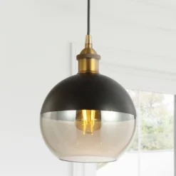 7.5" Metal Adjustable Nixon Drop Globe Pendant (Includes Energy Efficient Light Bulb) Brass - JONATHAN Y -Adesso Lighting Deals Store GUEST 999f600d 18ca 418b b87a 12ad88989c1c