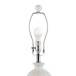 NuLOOM Flint Ceramic 30" Table Lamp Lighting - Cream 30" H X 15" W X 15"D -Adesso Lighting Deals Store GUEST 99c74932 2df9 4ac0 87cc 48a8a0011016