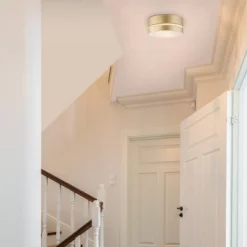 Globe Electric Aurora 2-Light Soft Gold Flush Mount Ceiling Light With Inner Frosted Shade - Novogratz X Globe 7 Globe Electric Aurora 2-Light Soft Gold Flush Mount Ceiling Light With Inner Frosted Shade - Novogratz X Globe -Adesso Lighting Deals Store GUEST a0ac0c36 2330 4533 8ea9 04b6a13215f6