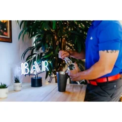 Amped Co Neon Desk Light With Real Neon, Bar Text, Classic -Adesso Lighting Deals Store GUEST a1b8b0c7 e98e 41b3 b91c 8f6bcc733387