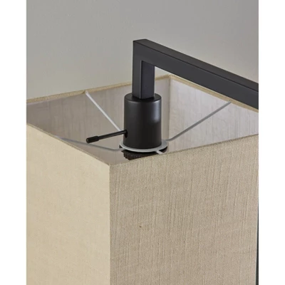 Richard Table Lamp Black - Adesso 1 Richard Table Lamp Black - Adesso