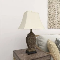 Rustic Table Lamp Set Of 2 Black - Olivia & May -Adesso Lighting Deals Store GUEST a743c6b3 0519 431e ae8f 849d5279605b