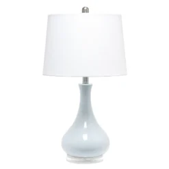 Droplet Table Lamp With Fabric Shade - Lalia Home -Adesso Lighting Deals Store GUEST a8bdbe3b f9e1 4a08 a40b 5d5fada43f8c